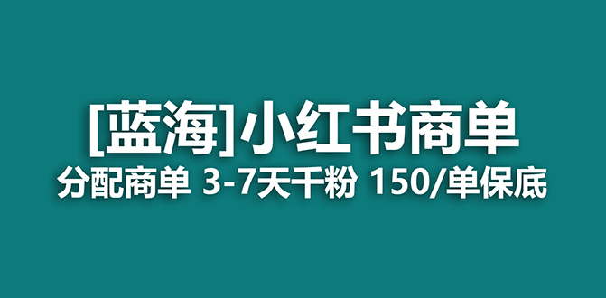 2023蓝海项目，小红书商单，快速千粉，长期稳定，最强蓝海没有之一-亿盟网-副业月入过万