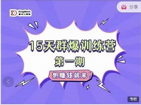 金抖云Peter《15天群爆训练营》，破解抖音玄学，群爆心法，起号方式-亿盟网-副业月入过万
