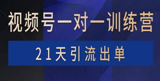 视频号训练营：带货，涨粉，直播，游戏，四大变现新方向，21天引流出单-亿起创业网-副业兼职月入过万