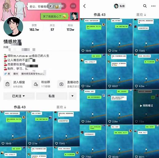 情感故事对话号教学,手机操作,吸粉能力超强的起号思路,值得学习-亿盟网-副业月入过万
