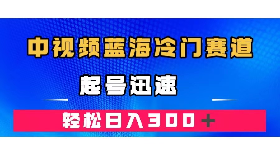 中视频蓝海冷门赛道,韩国视频奇闻解说,起号迅速,日入300+-亿盟网-副业月入过万