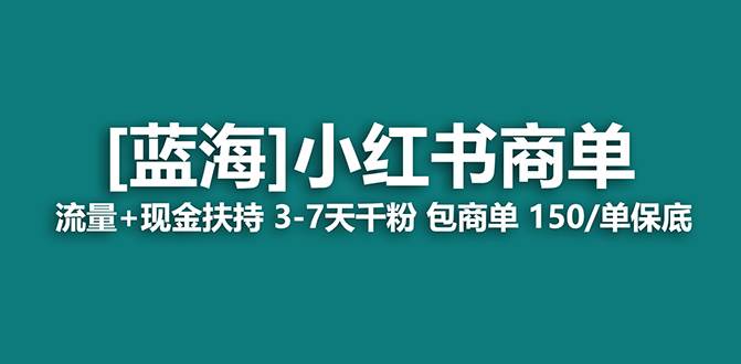【蓝海项目】小红书商单!长期稳定 7天变现 商单一口价包分配 轻松月入过万-亿盟网-副业月入过万