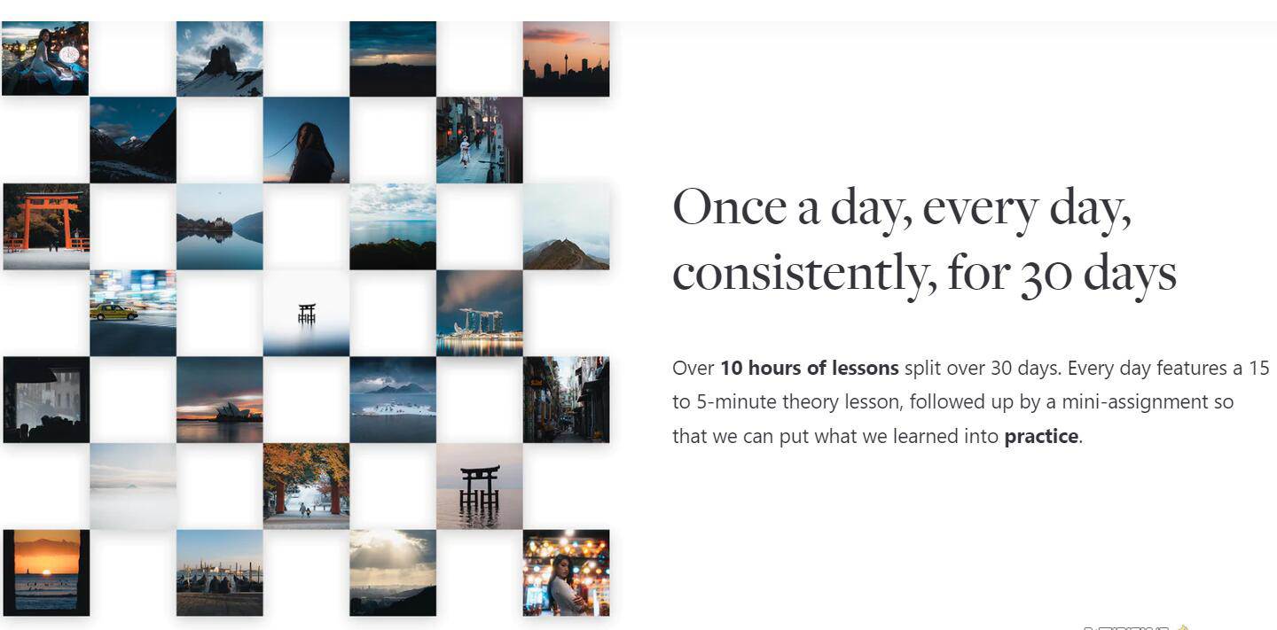 网红摄影师Pat Kay – 30天摄影基础知识加速器教程-30节课-中英字幕-亿起创业网-副业兼职月入过万