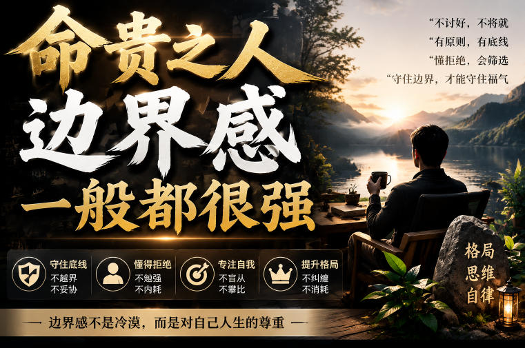 付费文章：命贵之人，边界感一般都很强-亿起创业网-副业兼职月入过万-自媒体、引流推广、网赚项目、短视频、技术教程等创业项目资源