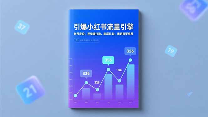 引爆小红书流量引擎，账号定位、视觉锤打造、底层认知，撬动首页推荐-亿佰盟网