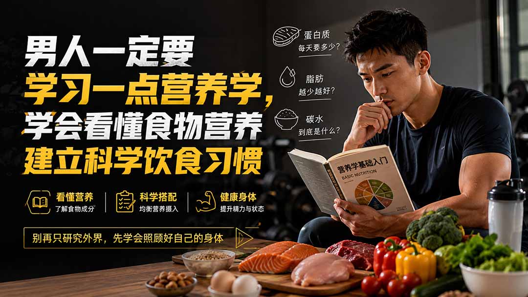 付费文章：男人一定要学习一点营养学，学会看懂食物营养建立科学饮食习惯-亿起创业网-副业兼职月入过万-自媒体、引流推广、网赚项目、短视频、技术教程等创业项目资源