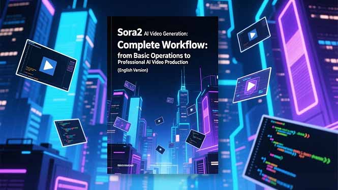 Sora2 AI视频生成的系统教程(英文版-亿佰盟网