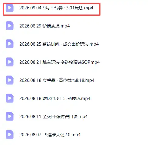拼多多实战特训营(更新26年9月