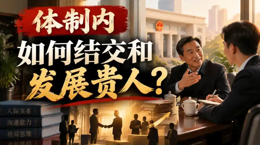 某公众号付费文章：体制内，如何结交和发展贵人?-亿起创业网-副业兼职月入过万-自媒体、引流推广、网赚项目、短视频、技术教程等创业项目资源