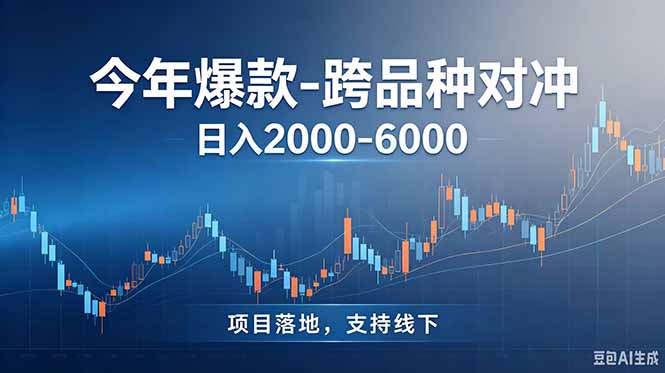 跨品种最新对冲震撼首发！日收益2000-6000+，项目绿色长久，安全稳健，合规靠谱，可批量放大-亿起创业网-副业兼职月入过万-自媒体、引流推广、网赚项目、短视频、技术教程等创业项目资源