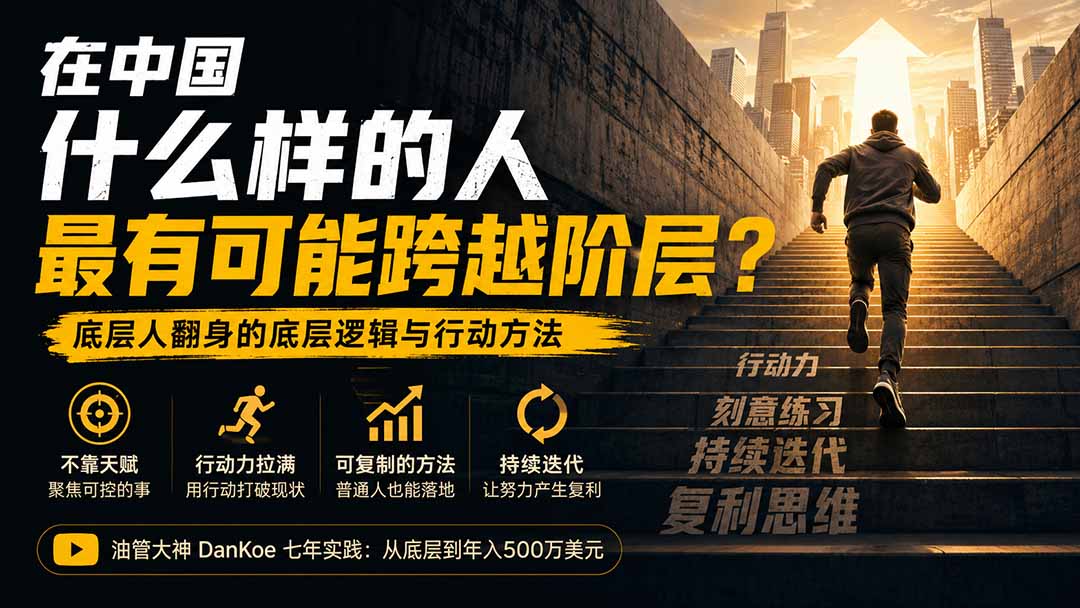付费文章：在中国什么样的人最有可能跨越阶层？底层人翻身的方法！-亿起创业网-副业兼职月入过万-自媒体、引流推广、网赚项目、短视频、技术教程等创业项目资源