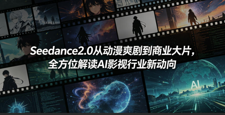 Seedance2.0从动漫爽剧到商业大片，全方位解读AI影视行业新动向-亿起创业网-副业兼职月入过万-自媒体、引流推广、网赚项目、短视频、技术教程等创业项目资源