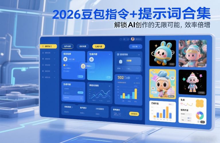 2026豆包指令+提示词合集，解锁AI创作的无限可能，效率倍增-亿佰盟网
