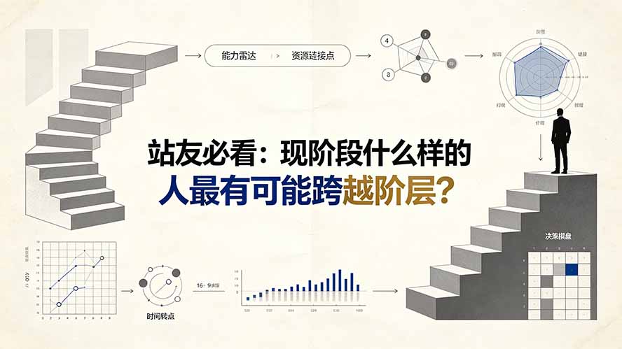 付费文章：站友必看：现阶段什么样的人最有可能跨越阶层?-亿起创业网-副业兼职月入过万-自媒体、引流推广、网赚项目、短视频、技术教程等创业项目资源