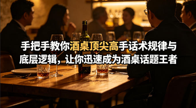 付费文章：手把手教你酒桌顶尖高手话术规律与底层逻辑，让你迅速成为酒桌话题王者(二十年全网独家经验分享)-亿起创业网-副业兼职月入过万-自媒体、引流推广、网赚项目、短视频、技术教程等创业项目资源