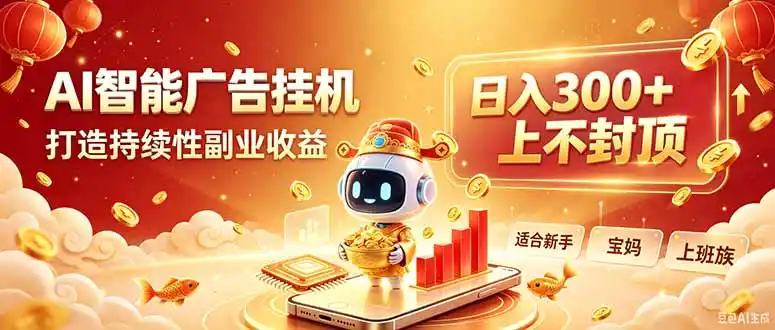 告别手动干活！AI自动化，解锁线上被动收益-亿起创业网-副业兼职月入过万-自媒体、引流推广、网赚项目、短视频、技术教程等创业项目资源
