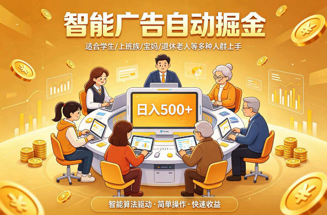 2026年最好做的项目：自动掘金项目，小白轻易上手，单日轻松收入500+【揭秘】-亿起创业网-副业兼职月入过万-自媒体、引流推广、网赚项目、短视频、技术教程等创业项目资源