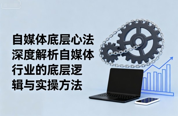 自媒体底层心法,深度解析自媒体行业的底层逻辑与实操方法-亿佰盟网