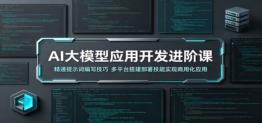 AI大模型应用开发进阶课：精通提示词编写技巧，多平台搭建部署技能实现商用化应用-亿起创业网-副业兼职月入过万-自媒体、引流推广、网赚项目、短视频、技术教程等创业项目资源