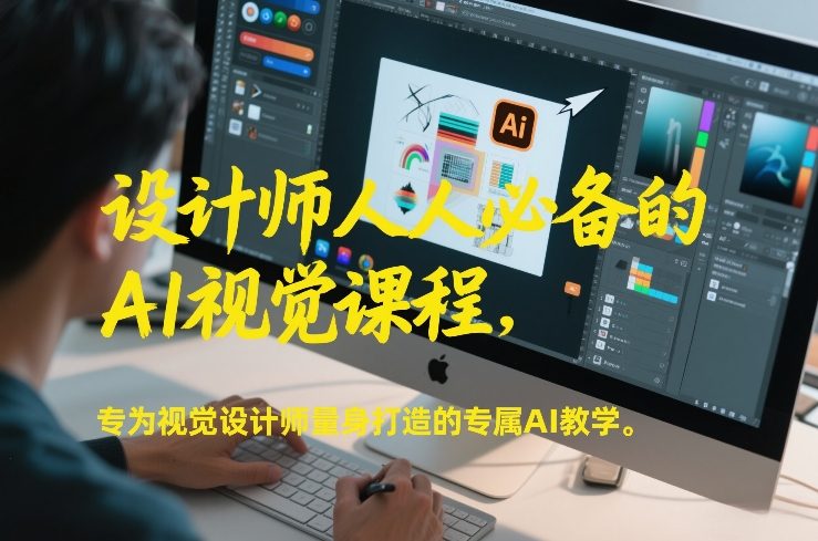 设计师人人必备的AI视觉课程,专为视觉设计师量身打造的专属AI教学-亿佰盟网