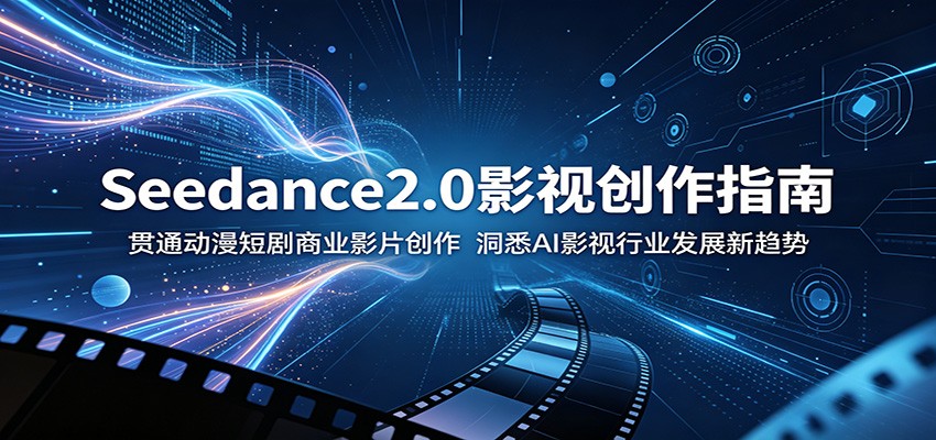Seedance2.0影视创作指南：贯通动漫短剧商业影片创作，洞悉AI影视行业发展新趋势-亿起创业网-副业兼职月入过万-自媒体、引流推广、网赚项目、短视频、技术教程等创业项目资源