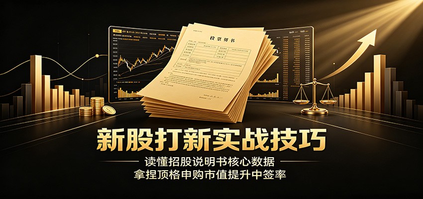 新股打新实战技巧：读懂招股说明书核心数据，拿捏顶格申购市值提升中签率-亿起创业网-副业兼职月入过万-自媒体、引流推广、网赚项目、短视频、技术教程等创业项目资源