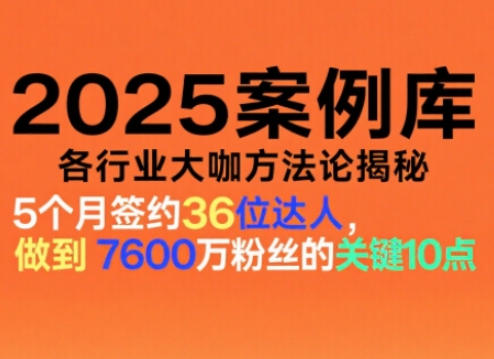 波波来了案例库，收录各行业大咖的方法论，各行业大咖方法论揭秘(更新2026年3月)-亿佰盟网