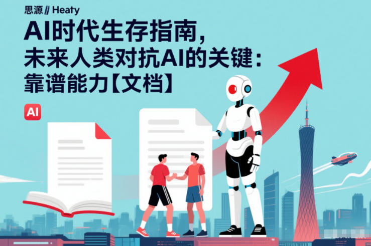 AI时代生存指南，未来人类对抗AI的关键：靠谱能力【文档】-亿佰盟网