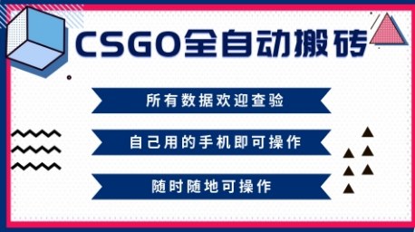 CSGO全自动搬砖，年底钱回家好项目，当天可拿到结果，新手小白轻松月入1W+【揭秘】-亿佰盟网