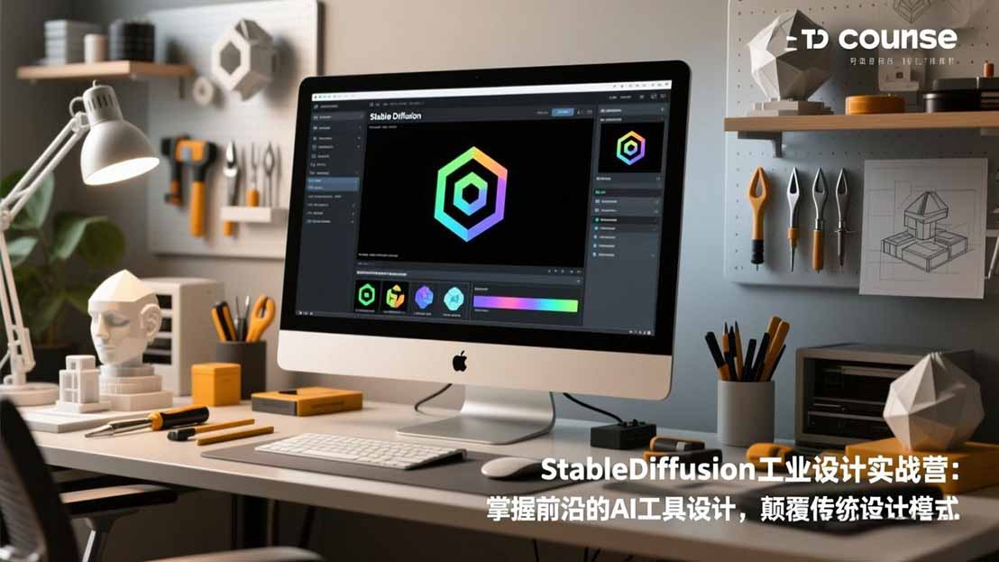 StableDiffusion工业设计实战营：掌握前沿的AI工具设计，颠覆传统设计模式-亿佰盟网