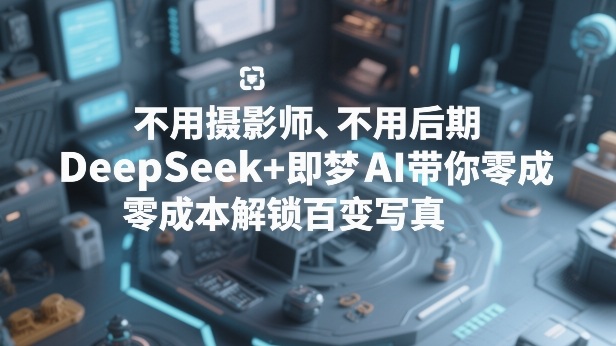 不用摄影师、不用后期，DeepSeek+即梦AI带你零成本解锁百变写真！-亿佰盟网