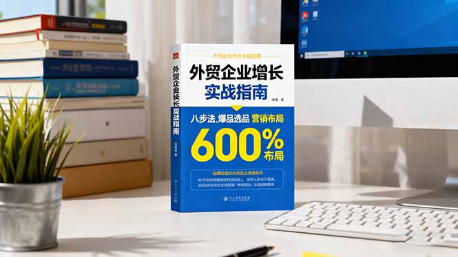 外贸企业增长实战指南，八步法、爆品选品、营销布局，业绩增长300%-亿佰盟网