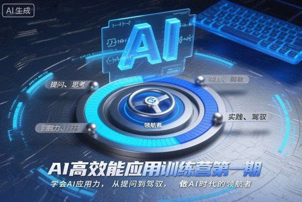 AI高效能应用训练营第一期，学会AI应用力，从提问到驾驭，做AI时代的领航者-亿佰盟网