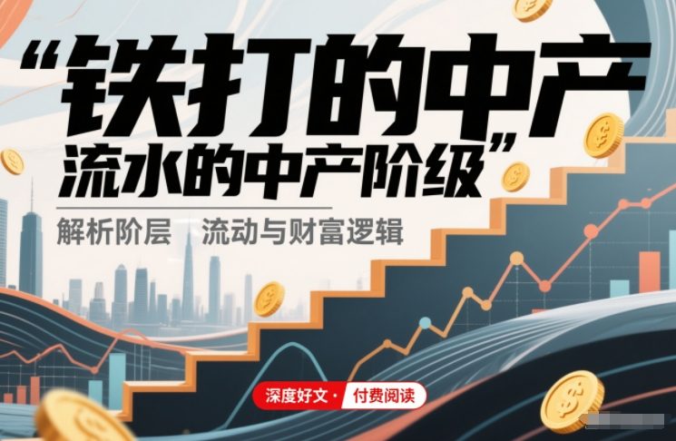 付费文章：铁打的中产，流水的中产阶级-亿佰盟网