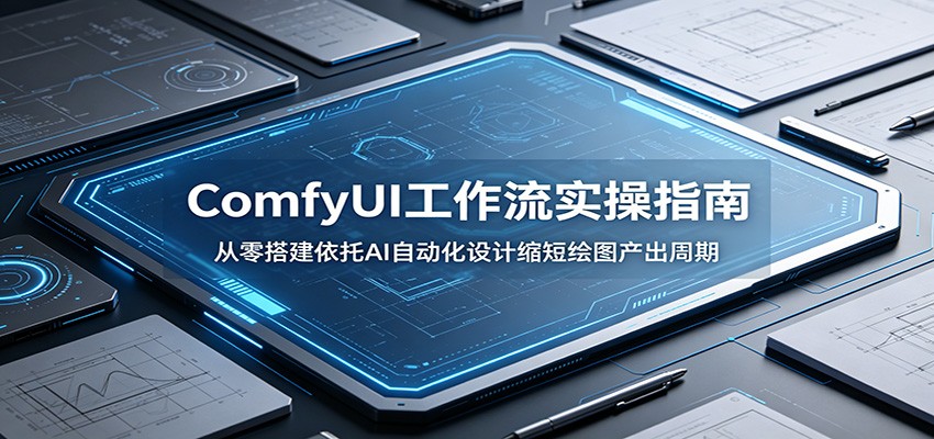 ComfyUI 工作流实操指南:从零搭建依托AI自动化设计缩短绘图产出周期-亿起创业网-副业兼职月入过万-自媒体、引流推广、网赚项目、短视频、技术教程等创业项目资源