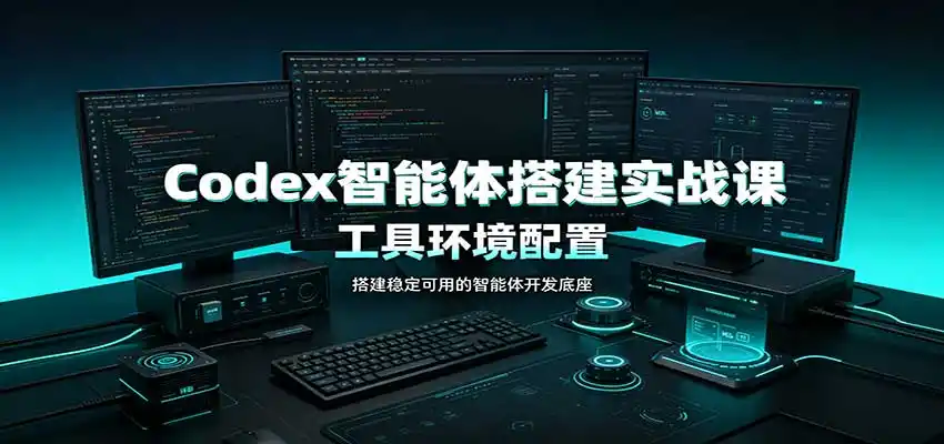 Codex智能体搭建实战课：工具环境配置，自定义技能开发，多业务自动化教学-亿起创业网-副业兼职月入过万-自媒体、引流推广、网赚项目、短视频、技术教程等创业项目资源