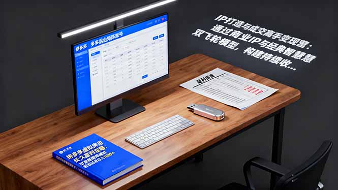 IP打造与成交高手变现营:通过商业IP+经典智慧双飞轮模型 构建持续收钱系统-亿佰盟网