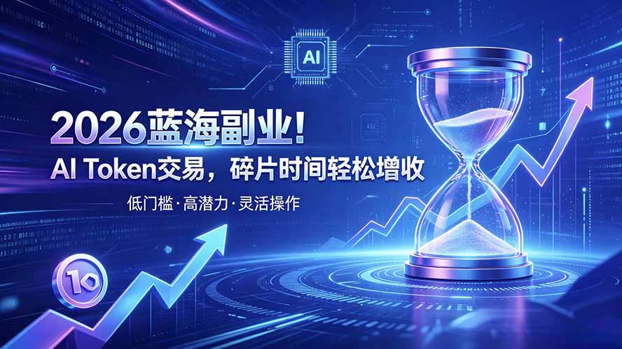 AI Token算力赛道!普通人可入局的数字副业 AI Token算力赛道!普通人可入局的数字副业