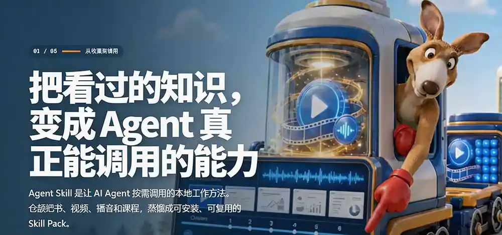 图片[2]-全网走红！GitHub上6.7K Star的开源项目，把任何书、长视频、播客蒸馏成AI工具，值得收藏 cangjie-skill-亿起创业网-副业兼职月入过万-自媒体、引流推广、网赚项目、短视频、技术教程等创业项目资源
