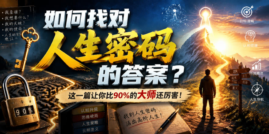 付费文章：如何找对人生密码的答案？这一篇让你比90%的大师还厉害！-亿起创业网-副业兼职月入过万-自媒体、引流推广、网赚项目、短视频、技术教程等创业项目资源